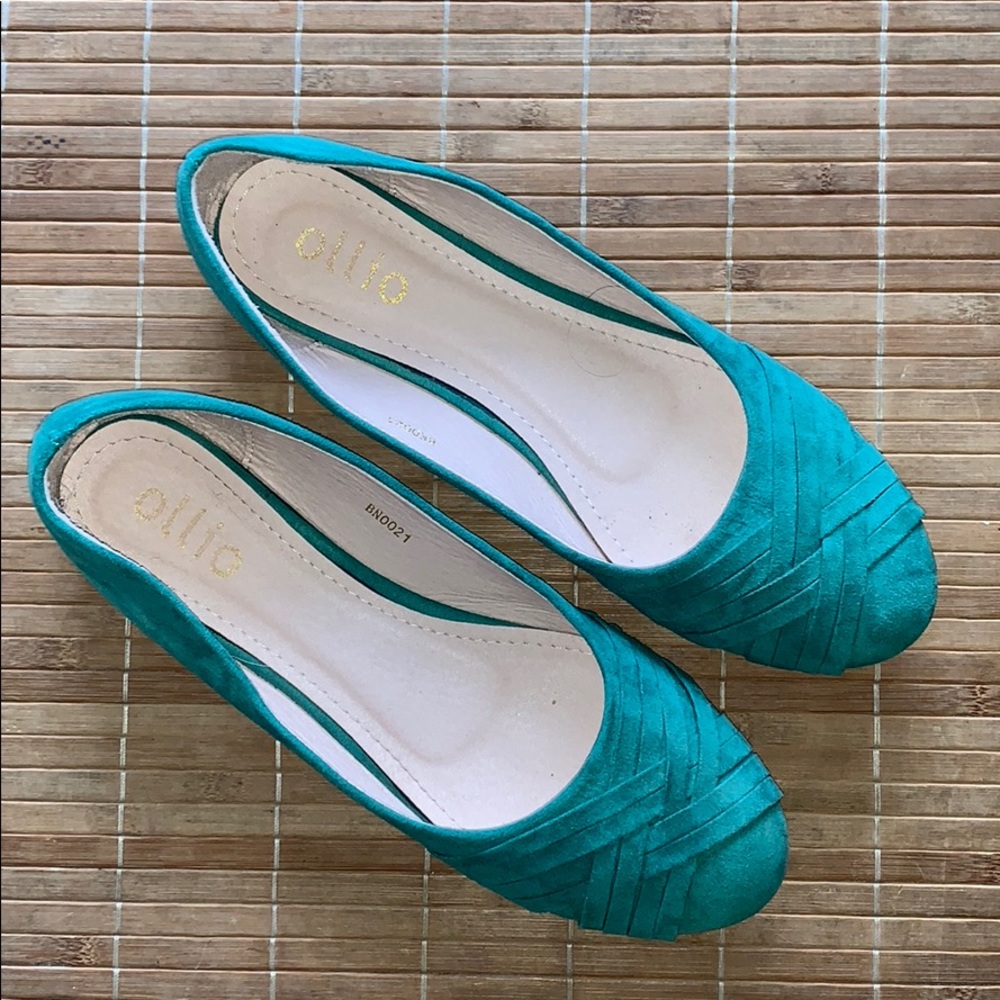Faux Suede Flats